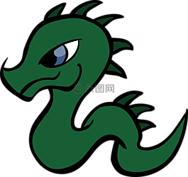 龍,卡通,爬行動(dòng)物