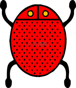 甲蟲，昆蟲,昆蟲,瓢蟲