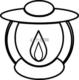 油盞燈,燒傷,火焰