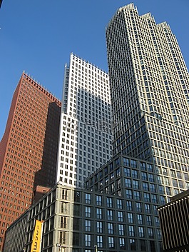 海牙,城市,摩天大樓