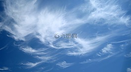云,云朵藍色天空,藍色的天空的云彩