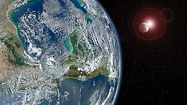 地球eart,行星,全球