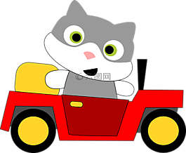 寶寶裝飾,車,貓