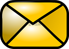 信封,關(guān)閉,黃金