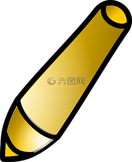 蠟筆,黃金,鉛筆