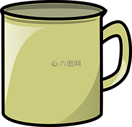 杯,熱,飲料