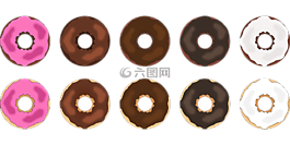 各色,巧克力,甜點(diǎn)