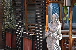 祝福,天使,雕像