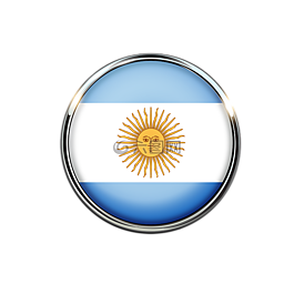阿根廷,标志,圆