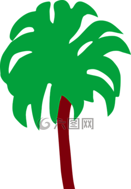 棕櫚,植物,樹