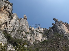 三峽德拉 jonte,峽谷,塔恩峽谷