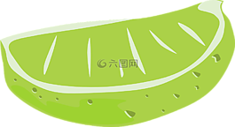 石灰,楔,柑橘