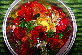 gummib?rchen,酪,果凍組合