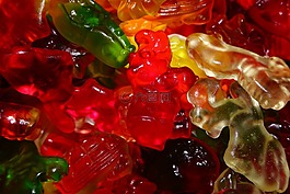 gummib?rchen,酪,果凍組合