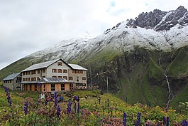阿爾卑斯山俱樂部的小屋,高山,山
