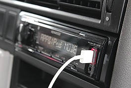 autoradio,usb,連接
