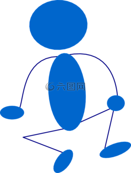火柴人,男子,簡(jiǎn)筆圖