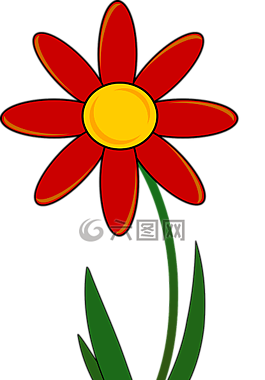 植物,开花,红色