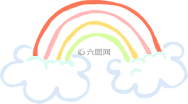 彩虹,云,vibgyor