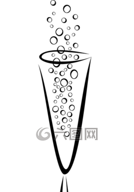 氣泡,香檳,玻璃