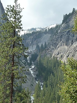 優(yōu)勝美地,山,伍茲
