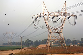 電,主塔,電壓