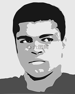 阿里,拳擊手,拳擊