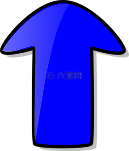 箭頭,注冊,藍(lán)色