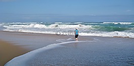 海,波,沖浪