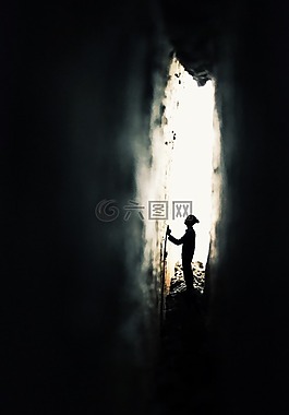 墻縫,想象,探索