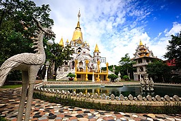 寺廟,越南,buulong
