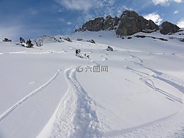 寒冬,山,可愛