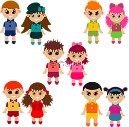 男孩,字符,女孩
