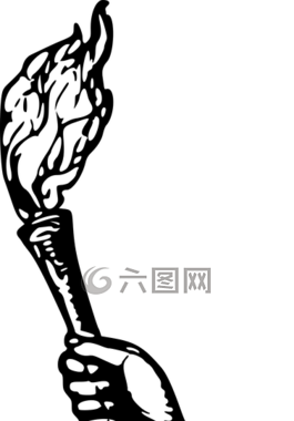 火,火焰,手