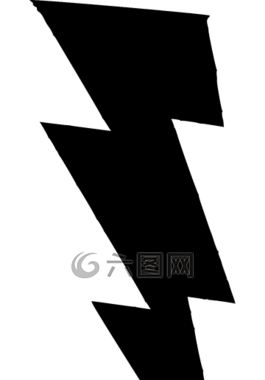 標志,符號,閃電