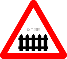 标志,路,铁路道口