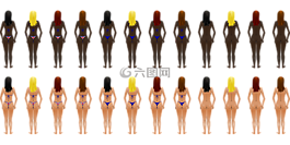 女性,女孩,夫人