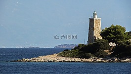 燈塔,pelio,半島
