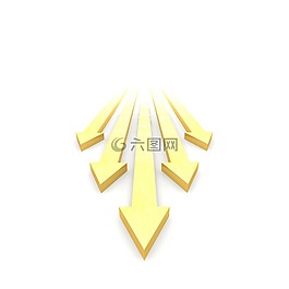 箭頭,方向,課程