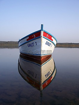 ayvalýk,船,海洋