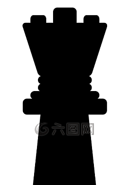 棋,片,女王