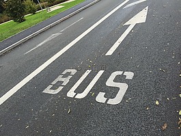 路,巴士,軌道