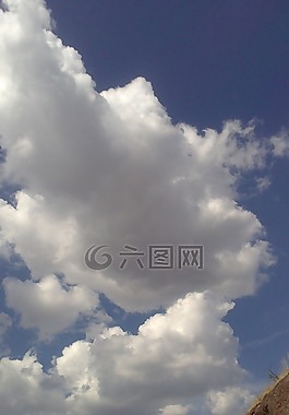 云,天空,藍(lán)色