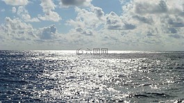 大海,太陽(yáng),云