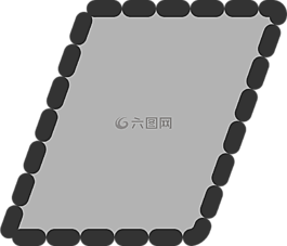 矩形,金剛石,形狀