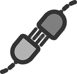 連接,插頭,電纜
