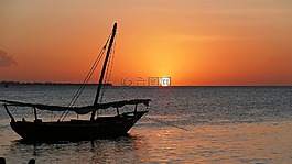 心情,浪漫,日落