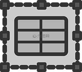 電子表格,幀,表