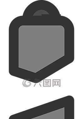 空,電池,符號
