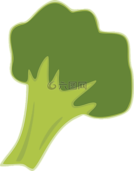 西蘭花,綠色,蔬菜